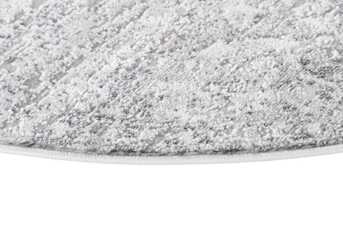 TEPPICH SKY Hellgrau 80/80 cm - Hellgrau, Textil (80/80cm) - Tapiso