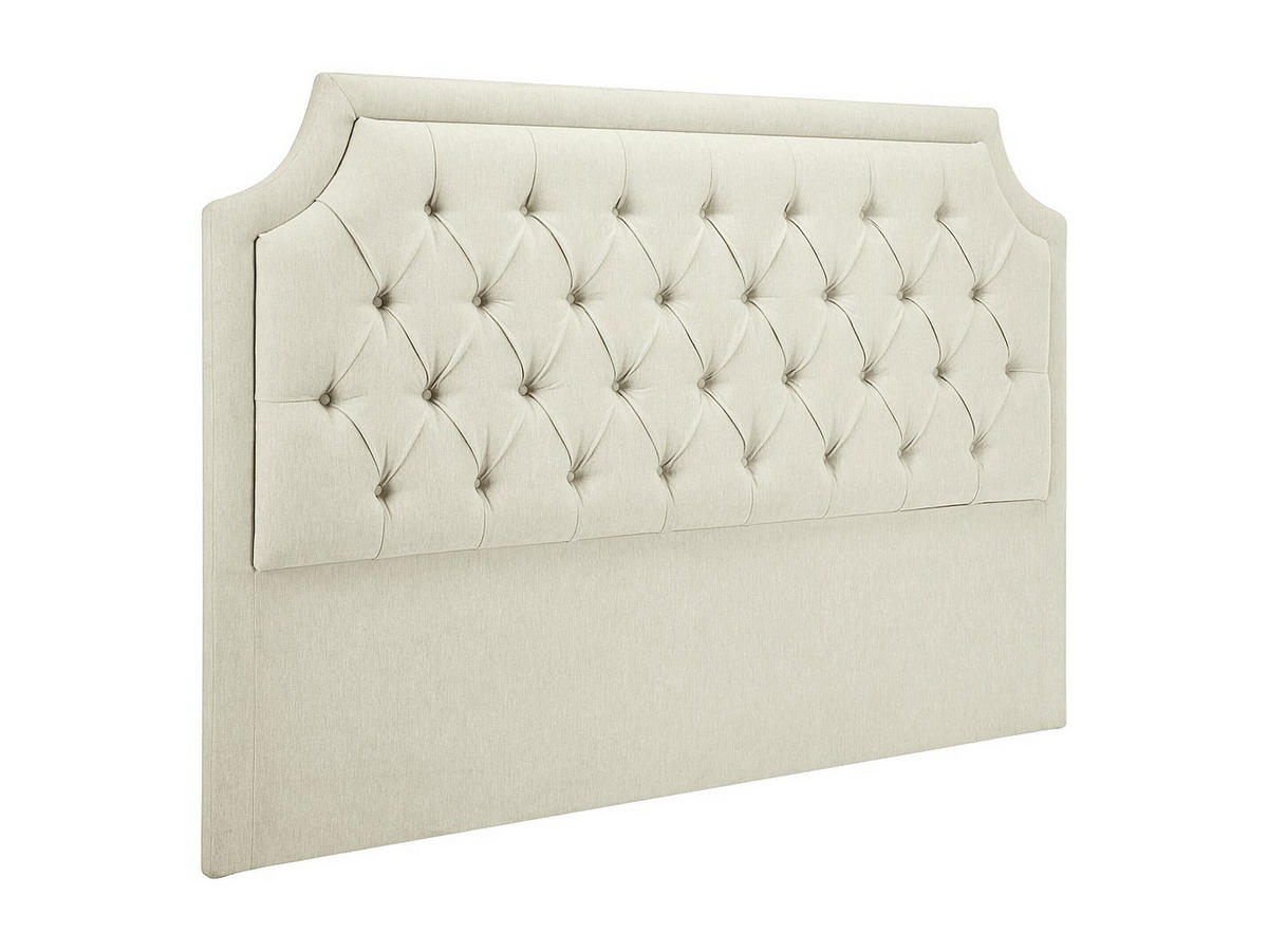 POLSTER-BETTKOPFTEIL - 170 cm - Stoff - Beige - JOHENE - Beige, Textil (170/110/8cm) - Vente-Unique