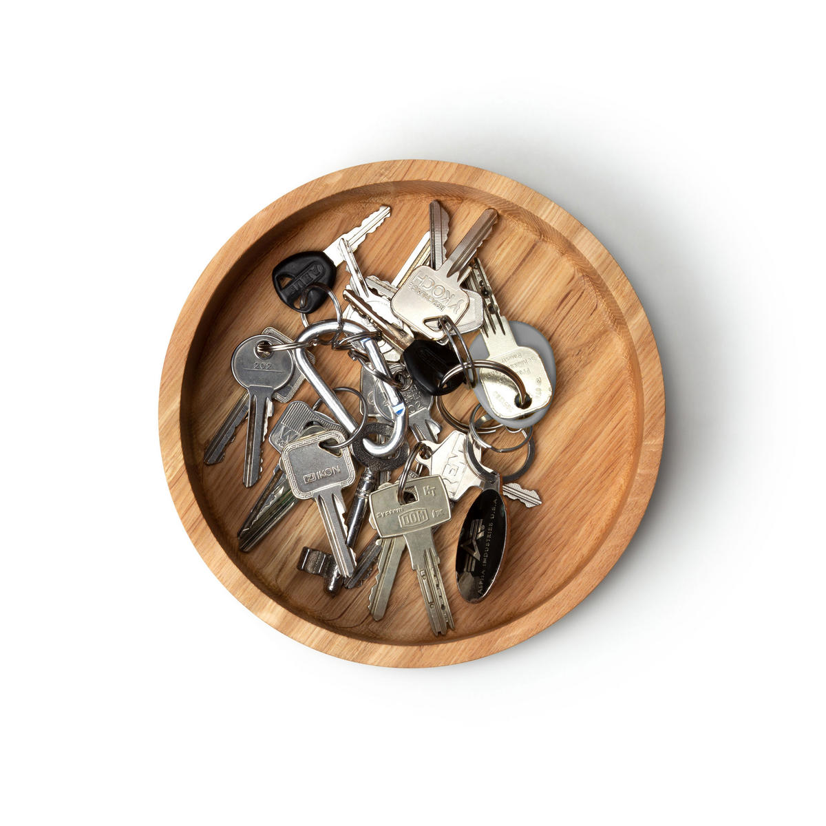 AUFBEWAHRUNGSDOSE, Eichenholz, Ø 19 x 6 cm, 4171 - Braun, Holz (10/3/20cm) - Continenta