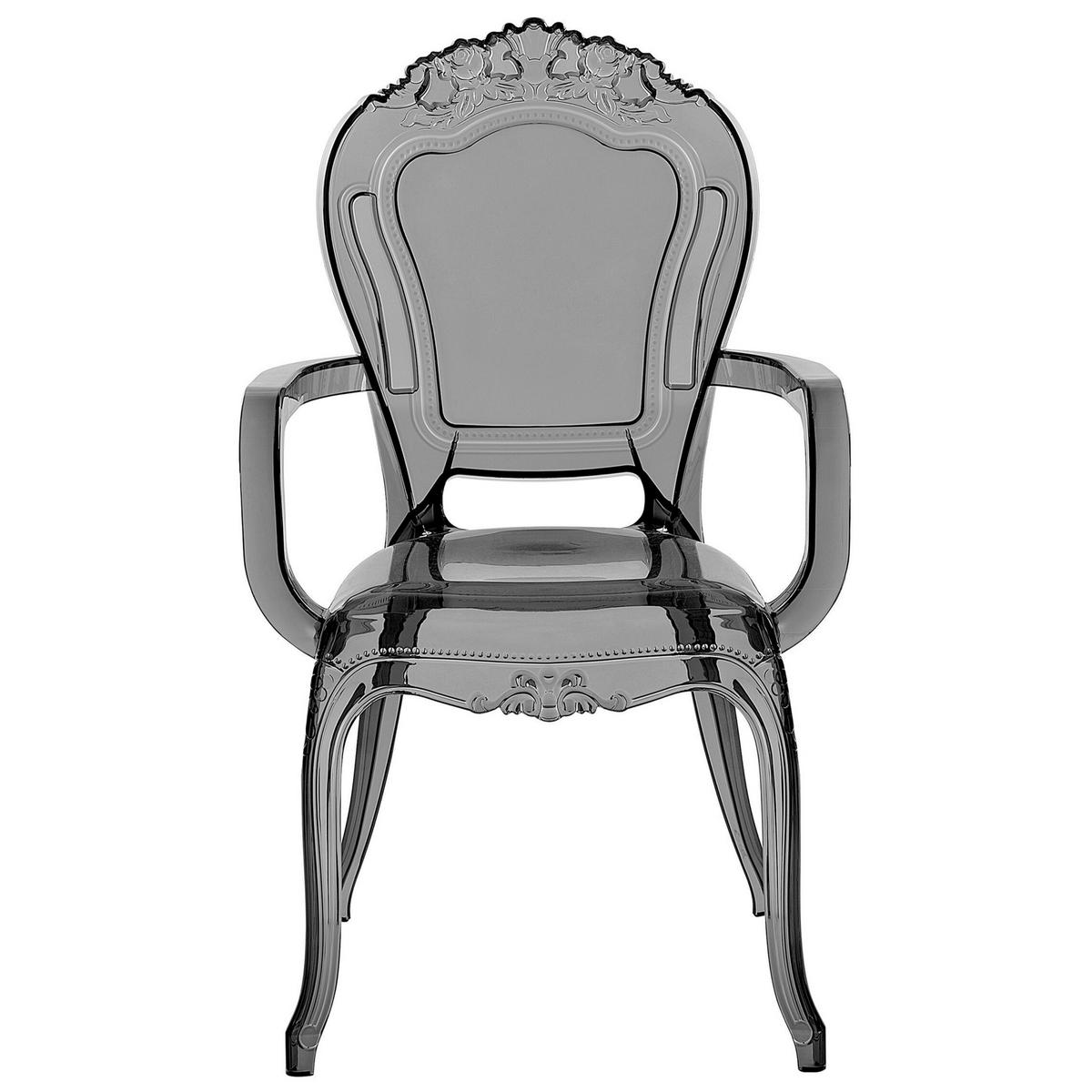 ESSZIMMERSTUHL 2er-Set Kunststoff schwarz VERMONT II - Schwarz, Kunststoff (52/98/53cm) - Beliani