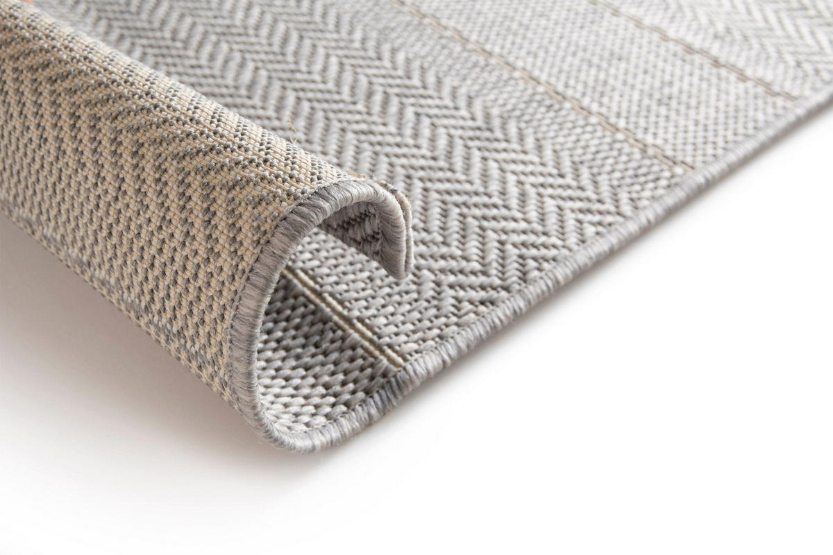 TEPPICH Design Innen- und Außenbereich grau - Grau, Textil (160/230cm) - AFK Living