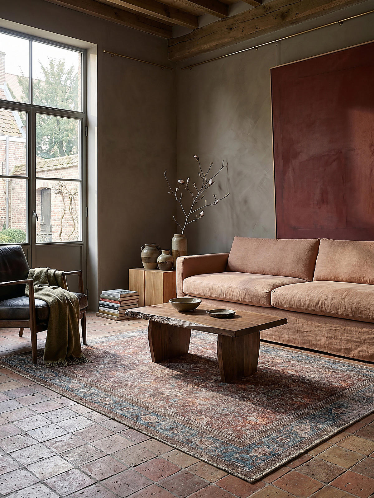 TEPPICH HURST 152/230 cm - Rot, Textil (230/152cm) - KADIMA DESIGN