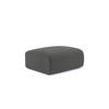 SITZKISSEN Bouclé-Stoff Graphitgrau 75cm - Graphitfarben/Grau, Textil (75/45/75cm) - Sia Home