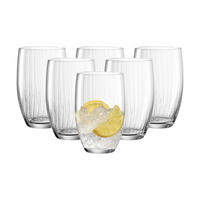 TRINKGLÄSER Poesia transparent 460 ml 6er Set - Transparent, Glas (0.46L) - Leonardo Living
