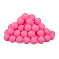 100XLOPTIČKY na pivo Pong - pink, plast (4/4/4cm) - Relaxdays