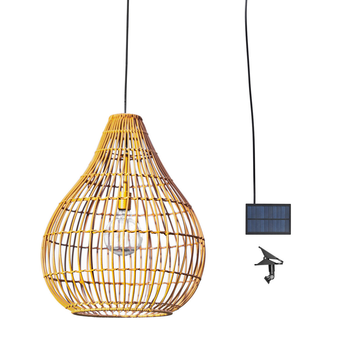 AUSSENLEUCHTEN Braun - Braun, Kunststoff (47/38.7/47cm) - Teamson Home