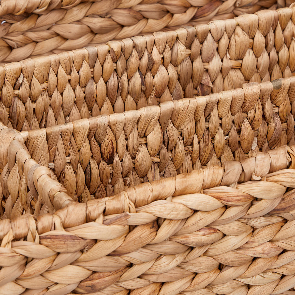 BESTECKKASTEN - Hellbraun, Textil (42/10.5/29cm) - Relaxdays