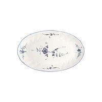 BEILAGENSCHALE Vieux Luxembourg weiß-blau 24 x 15 cm - Blau/Weiß, Keramik (1cm) - Villeroy & Boch
