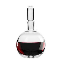 KARAFFE LEGEND, 600 ML, Handgefertigt - Transparent, Glas (0.6L) - Krosno Glass