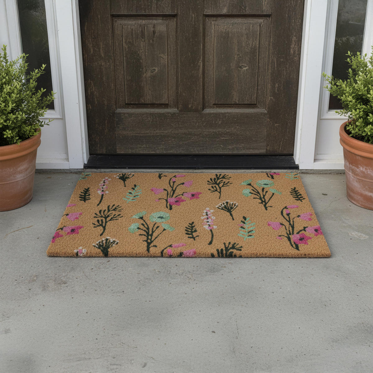 ROHOŽ - viacfarebná, textil/plast (60/40cm) - Relaxdays