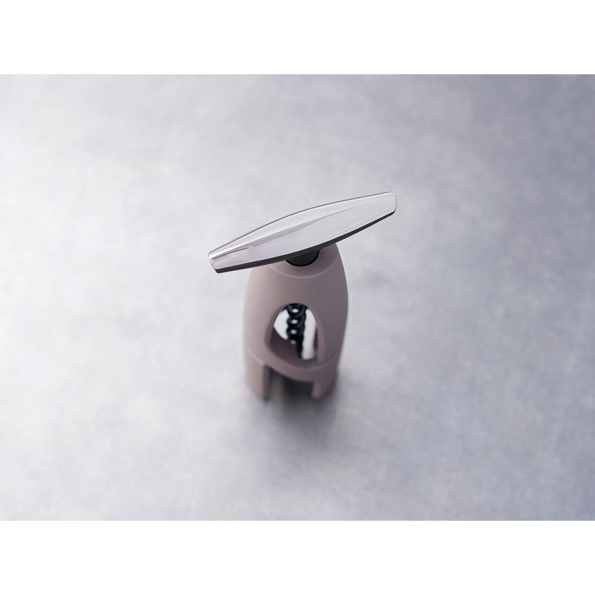 KORKENZIEHER Altar Basalt mit Kapselschneider - Grau, Metall (3.5cm) - PEUGEOT