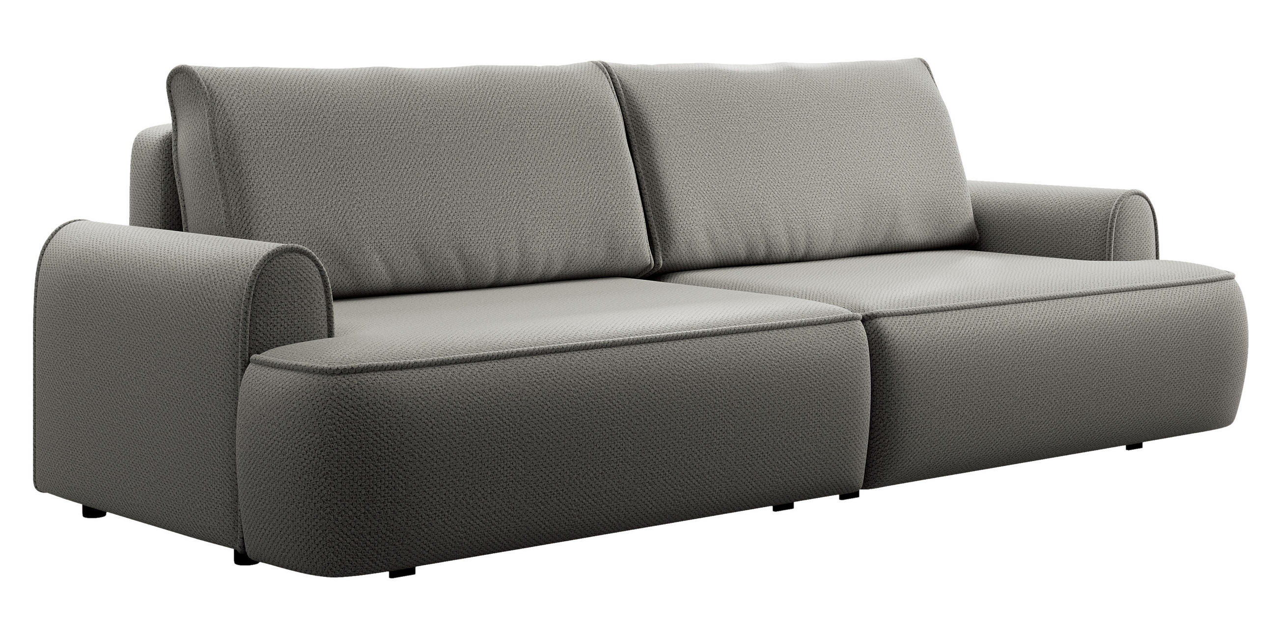 Emporius Schlafsofa Hellgrau 250x82x102 cm