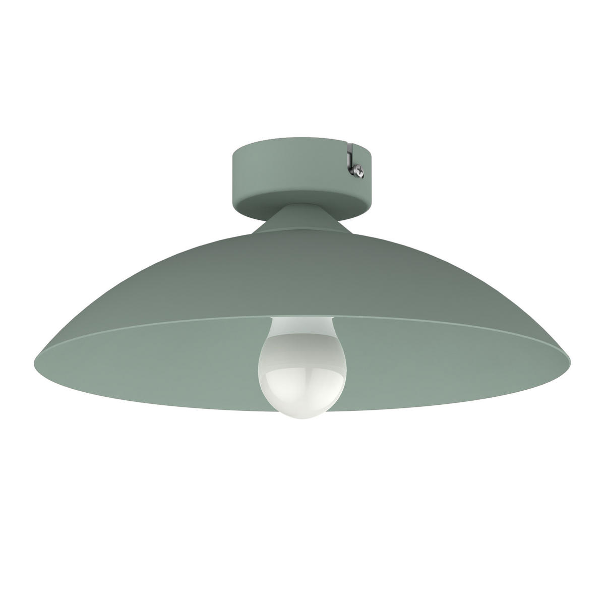 DECKENLEUCHTE Flash - Grün, Metall (30/30/12cm) - Lumicom