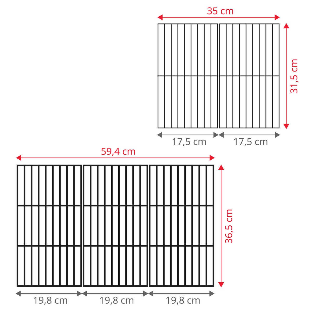 SMOKER KAMAYO Räucherofen Standgrill Holzkohle-Grill Klein BBQ Grillwagen - Schwarz, Metall (132/118/56cm) - TAINO