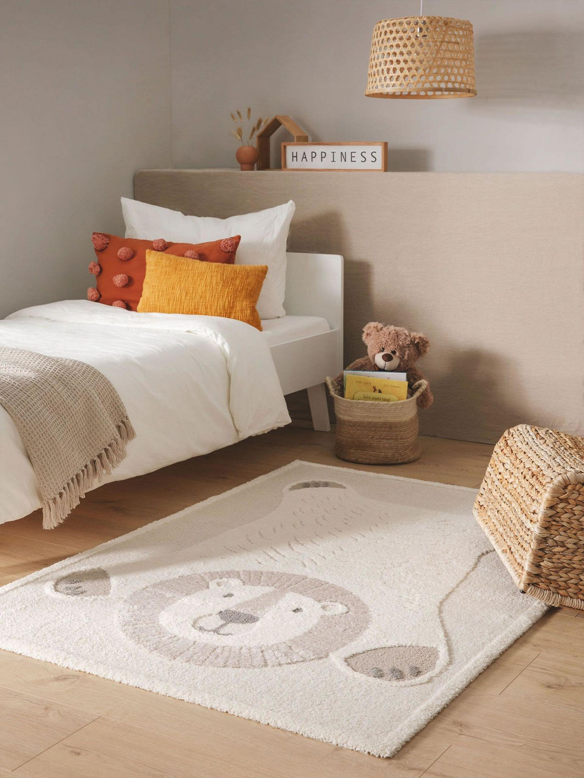 KINDERTEPPICH Eve Cream/Beige 80x150 cm - Beige, Kunststoff/Textil (80/1cm) - KUNSTLOFT