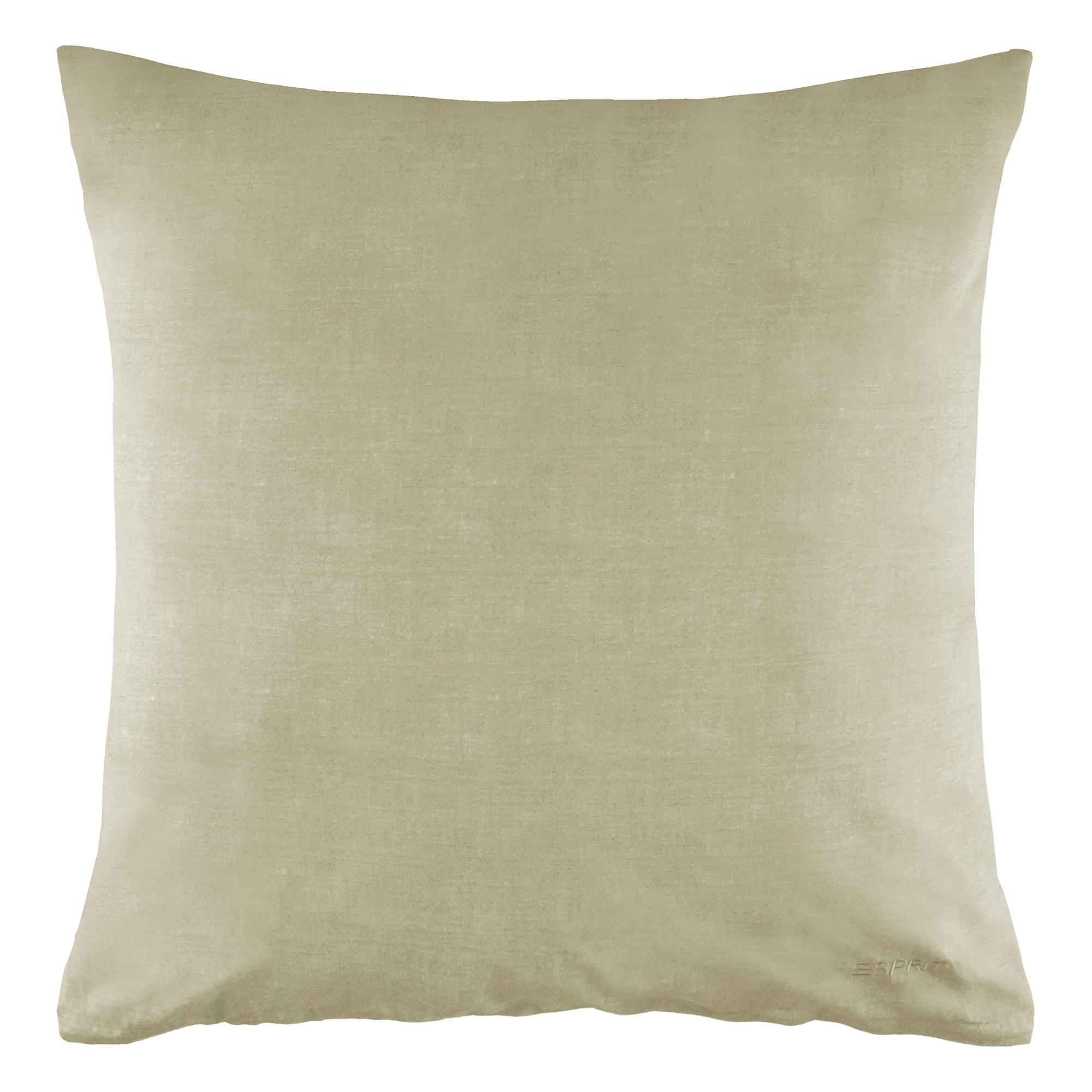 RENFORCÉ KISSENBEZUG HARP - Beige, Textil (80/80cm) - Esprit