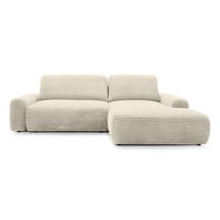 ECKSOFA Dori Mintgrün - Mintgrün, Textil (225/155cm)