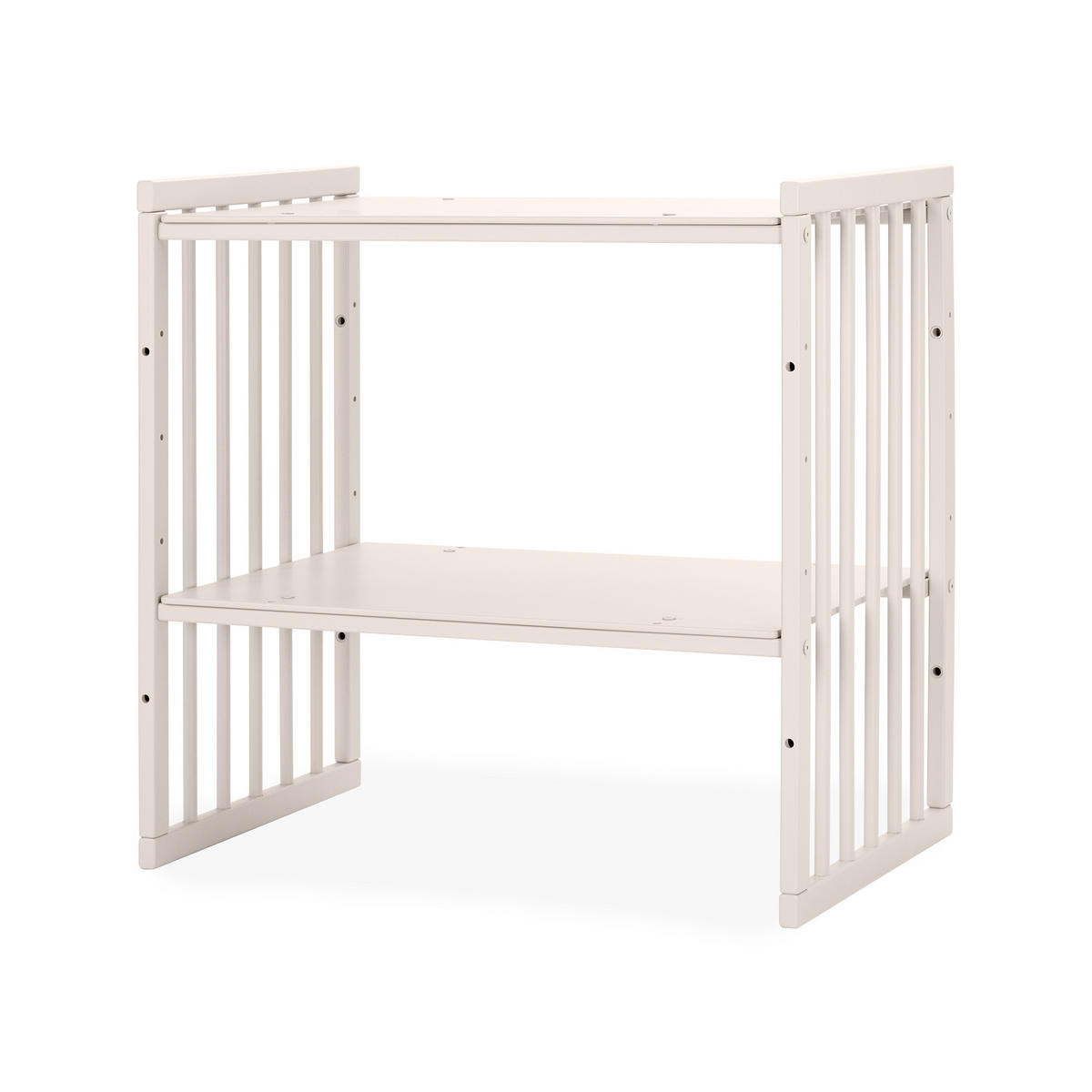 PĂTUȚ bebe Cașmir, 7in1 cu saltea - cașmir, material textil/lemn (73/123cm) - waldin