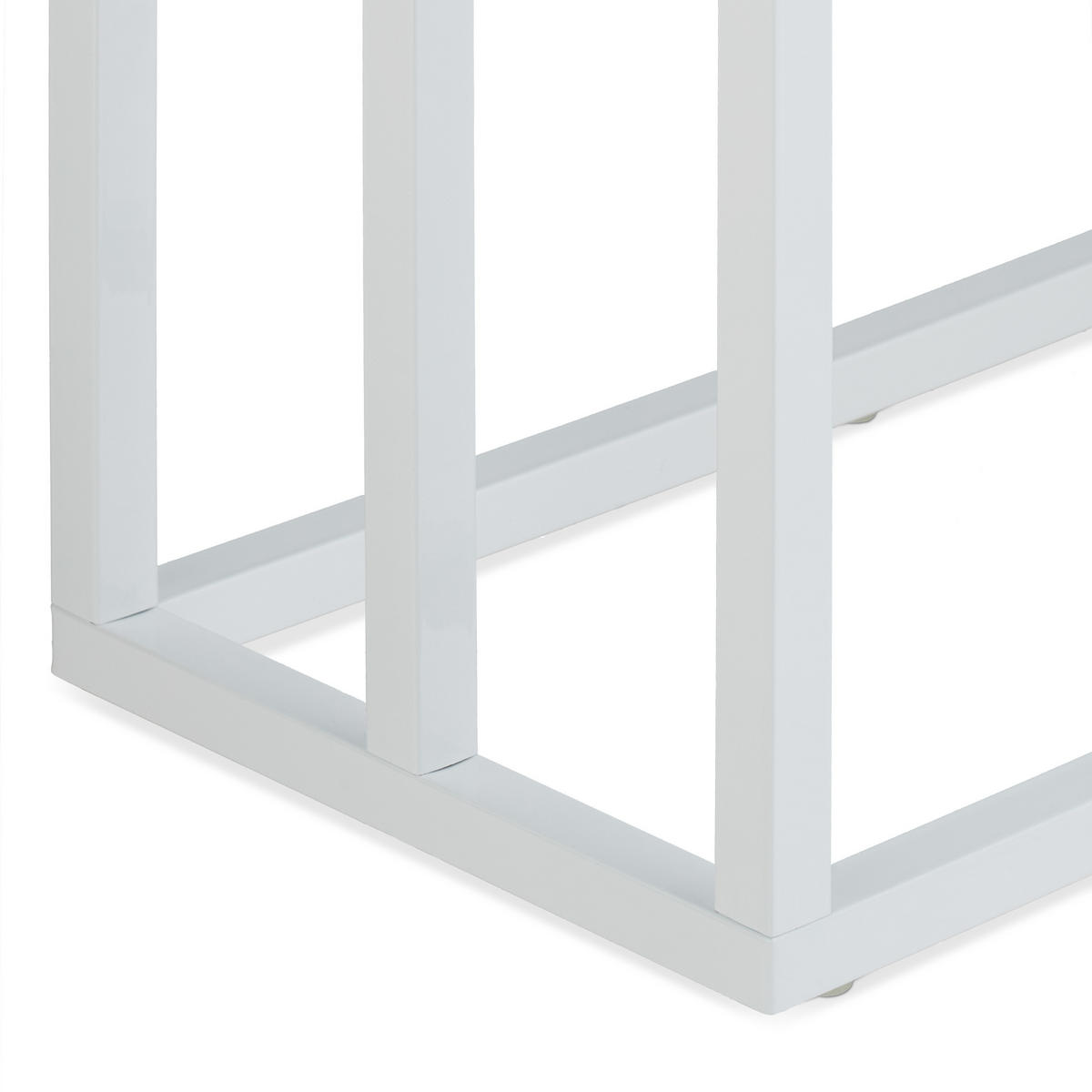 HANDTUCHSTÄNDER - Weiß, Metall (46/82.5/21cm) - Relaxdays