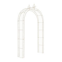 ROSENBOGEN Sunshine antik-creme - Naturfarben, Metall (146/260/34.5cm) - TPFLiving