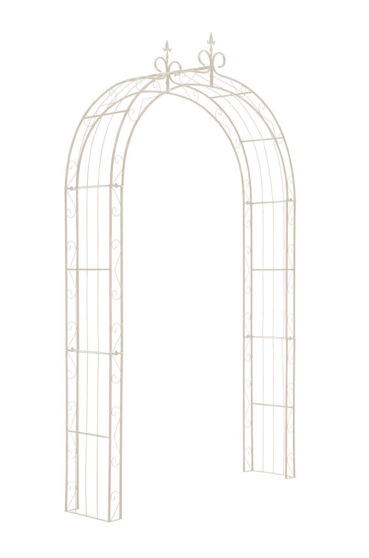 ROSENBOGEN Sunshine antik-creme - Naturfarben, Metall (146/260/34.5cm) - TPFLiving