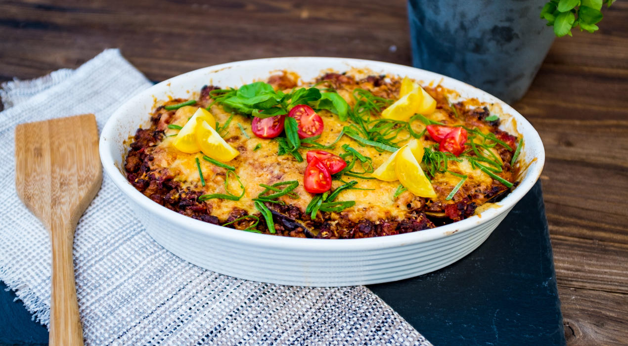 XXXLecker-Low-Carb-Aubergine-Lasagne