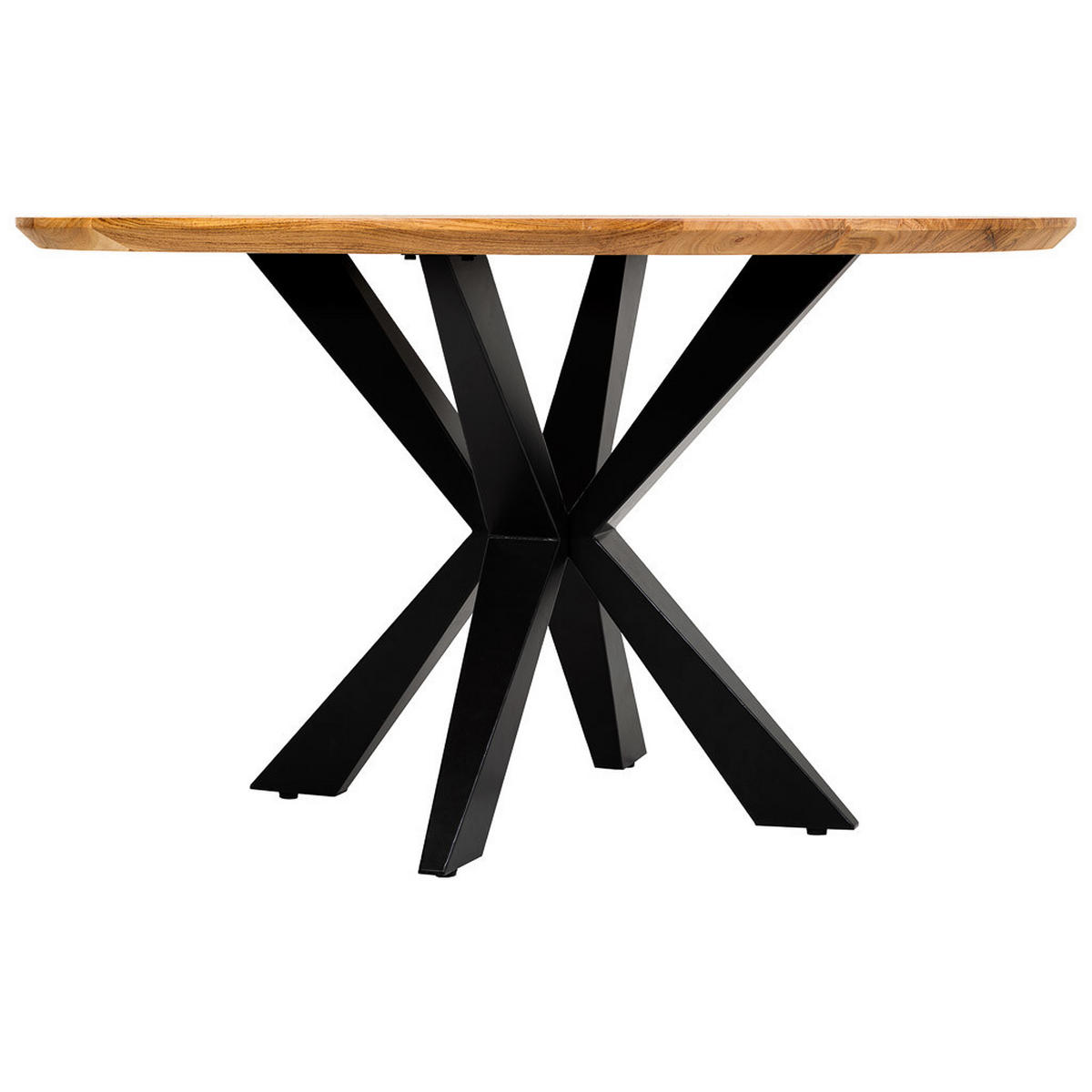 ESSTISCH aus Holz D130x77 cm - Braun, Holz (130/130/77cm) - Wanderlust