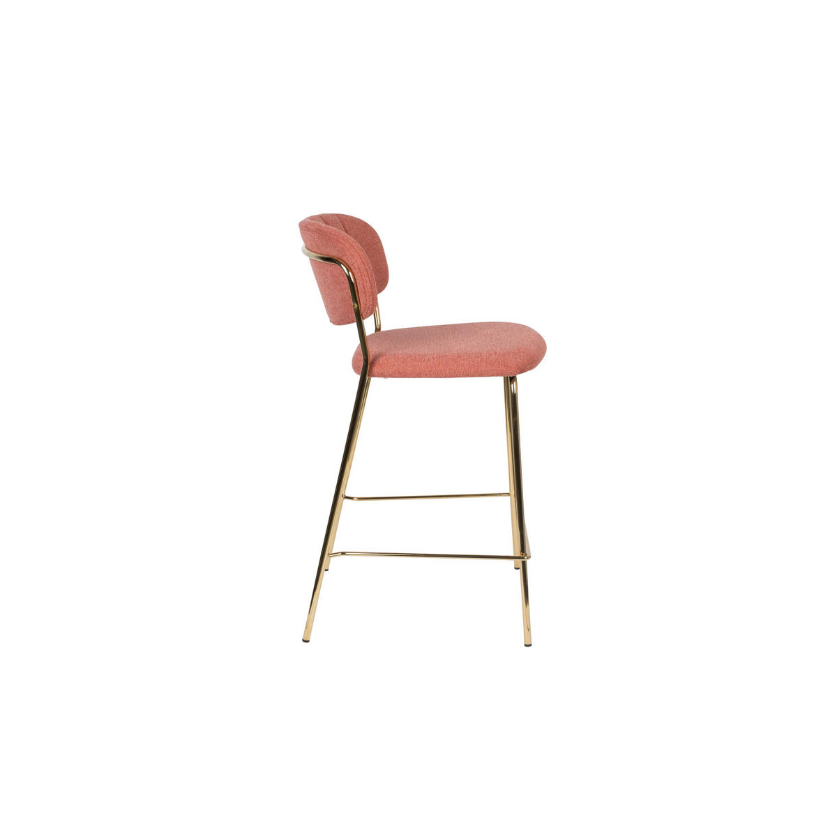 BARHOCKER - Rosa - 2er-Set - Pink, Textil (48/89/54cm) - Drawer