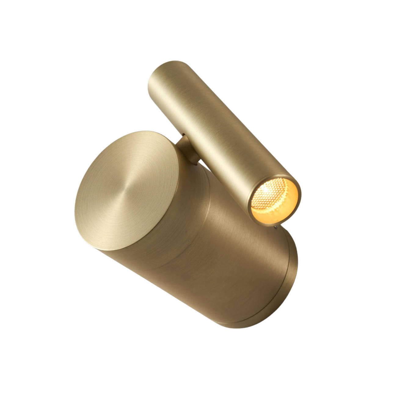 WANDLEUCHTE Isévia, Gold, 10cm - Goldfarben, Metall (9/9/10cm) - KOSILUM