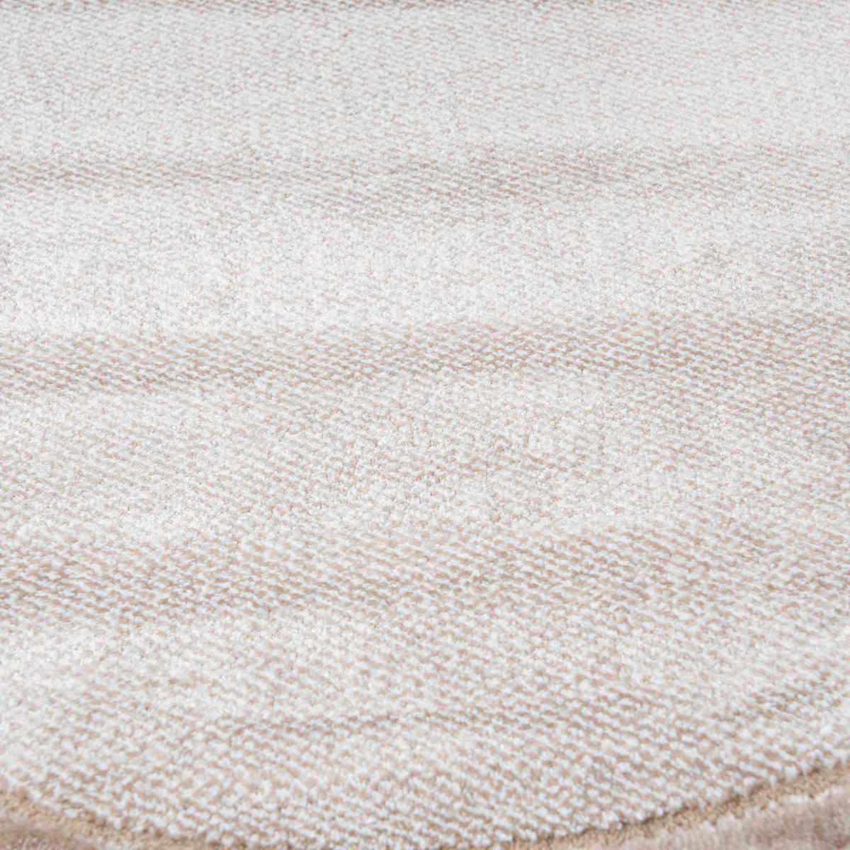 TEPPICH Beige Abstrakt - Kurzflor Unregelmäßig Unregelmäßige Form - Creme - 140 x 200 cm - Ecru, Textil (140/200cm) - Mazovia