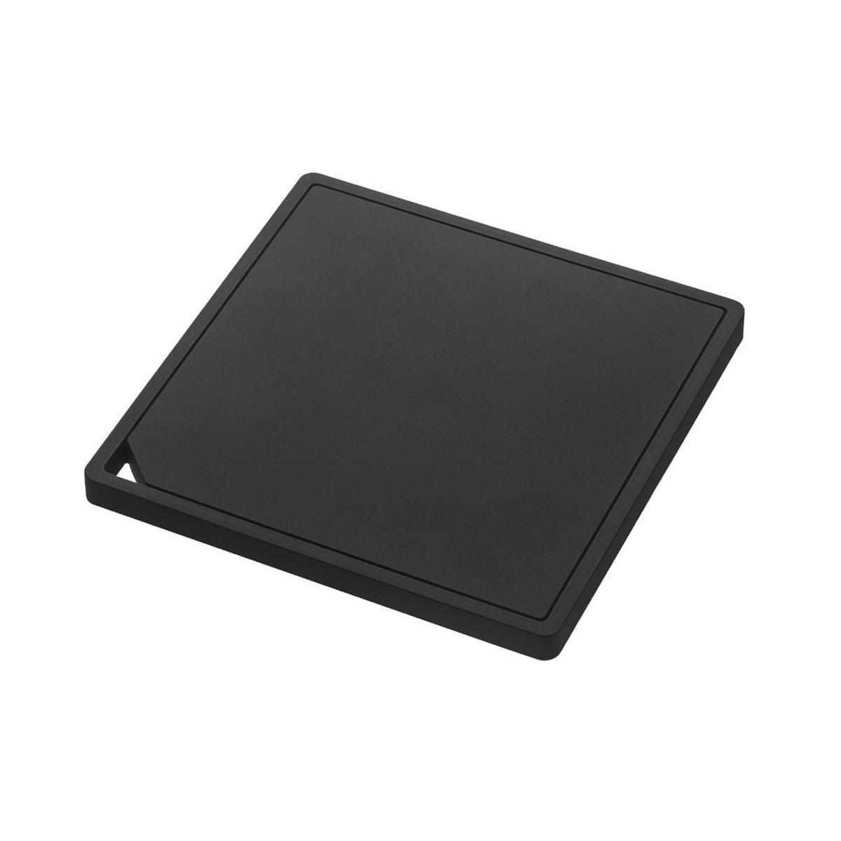 TOPFUNTERSETZER Tower Schwarz - 15 x 15 cm - Schwarz, Kunststoff (15/15cm) - Yamazaki