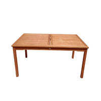 GARTENTISCH New Jersey 150 x 85 cm - Braun, Holz (150/85/75cm) - Sedex