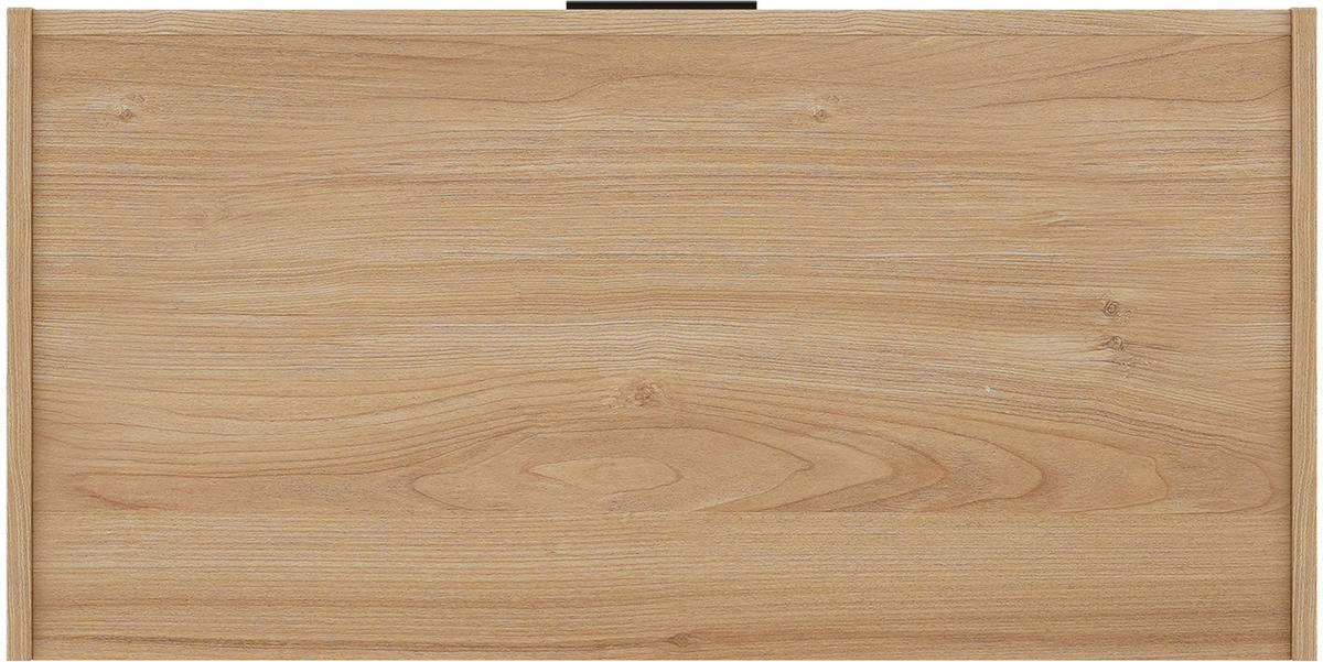 KOMMODE in 74/90/40cm-DG1 - Naturfarben, Holzwerkstoff/Metall (40/90/74cm) - HOMAVO