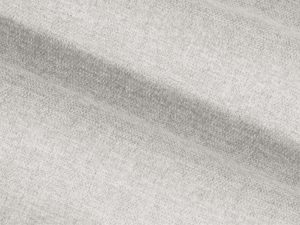 ECKSOFA Lisa aus strukturiertem Stoff hellgrau 5 Sitzplätze - Hellgrau, Textil (310/310cm) - Micadoni