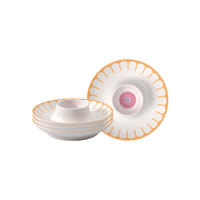 EIERBECHER Fleur Couleur bunt ø 11,6 cm 4er Set - Multicolor, Keramik (11.6/3.1/11.6cm) - Villeroy & Boch