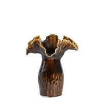 VASE Viveiro - Braun - 31/24.5/35.5 cm - Braun, Keramik (35.5cm) - Light & Living