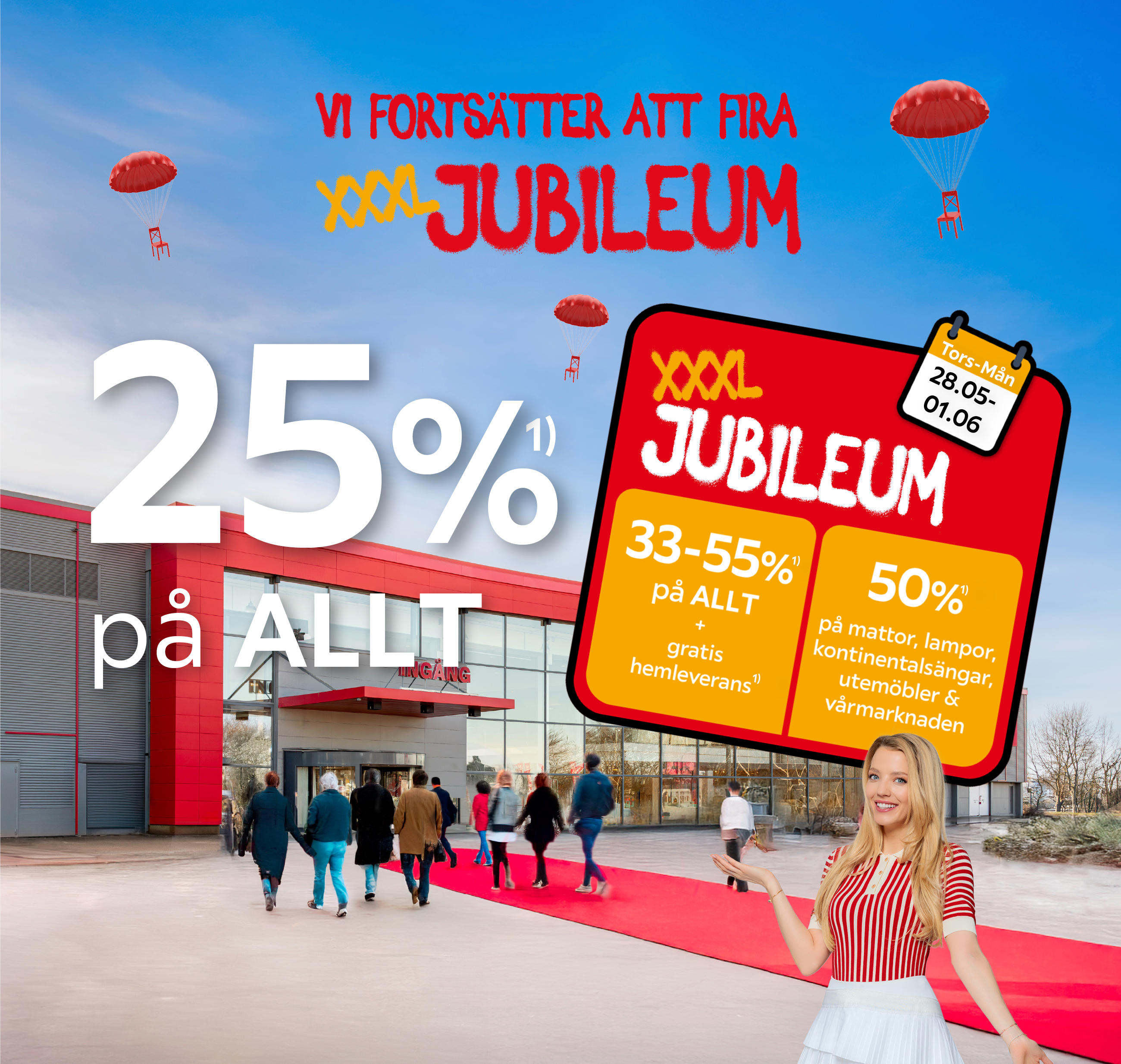25% på ALLT