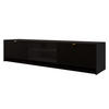 TV-ELEMENT Tireno - Goldfarben/Schwarz, Holzwerkstoff/Metall (180/40/40cm) - MIRJAN24