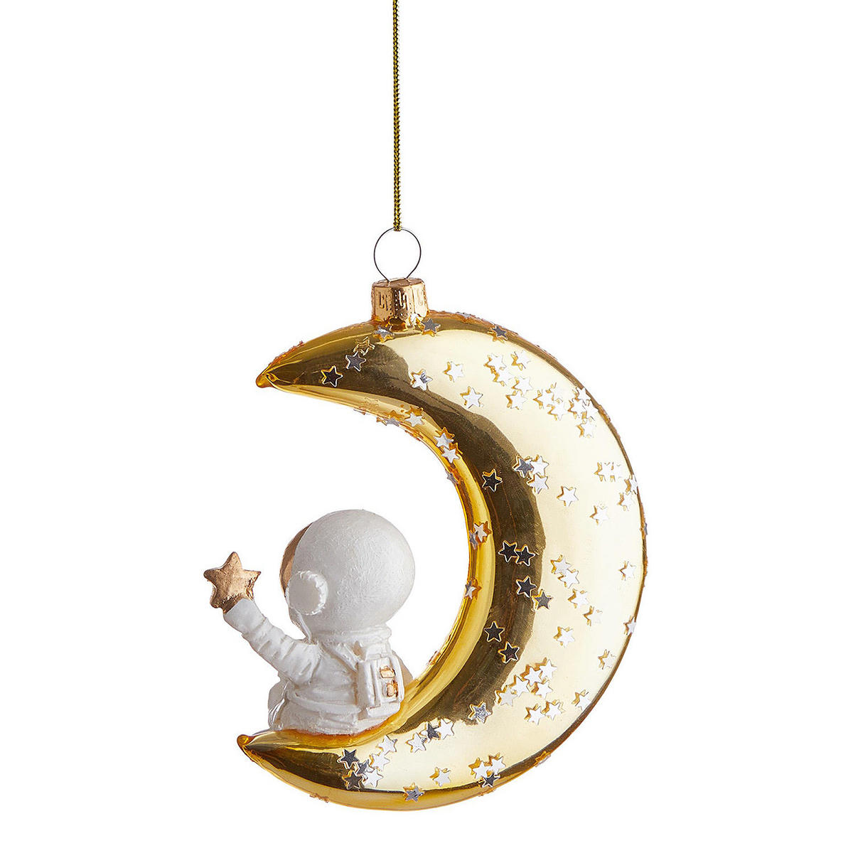 BAUMANHÄNGER Hang On - Goldfarben, Glas (3.5/11/10cm) - BUTLERS