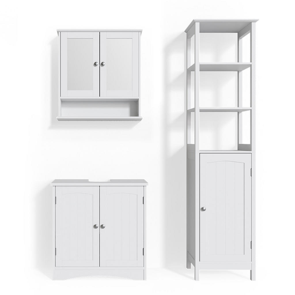 SET MOBILIER BAIE Bianco, Alb, 3 piese