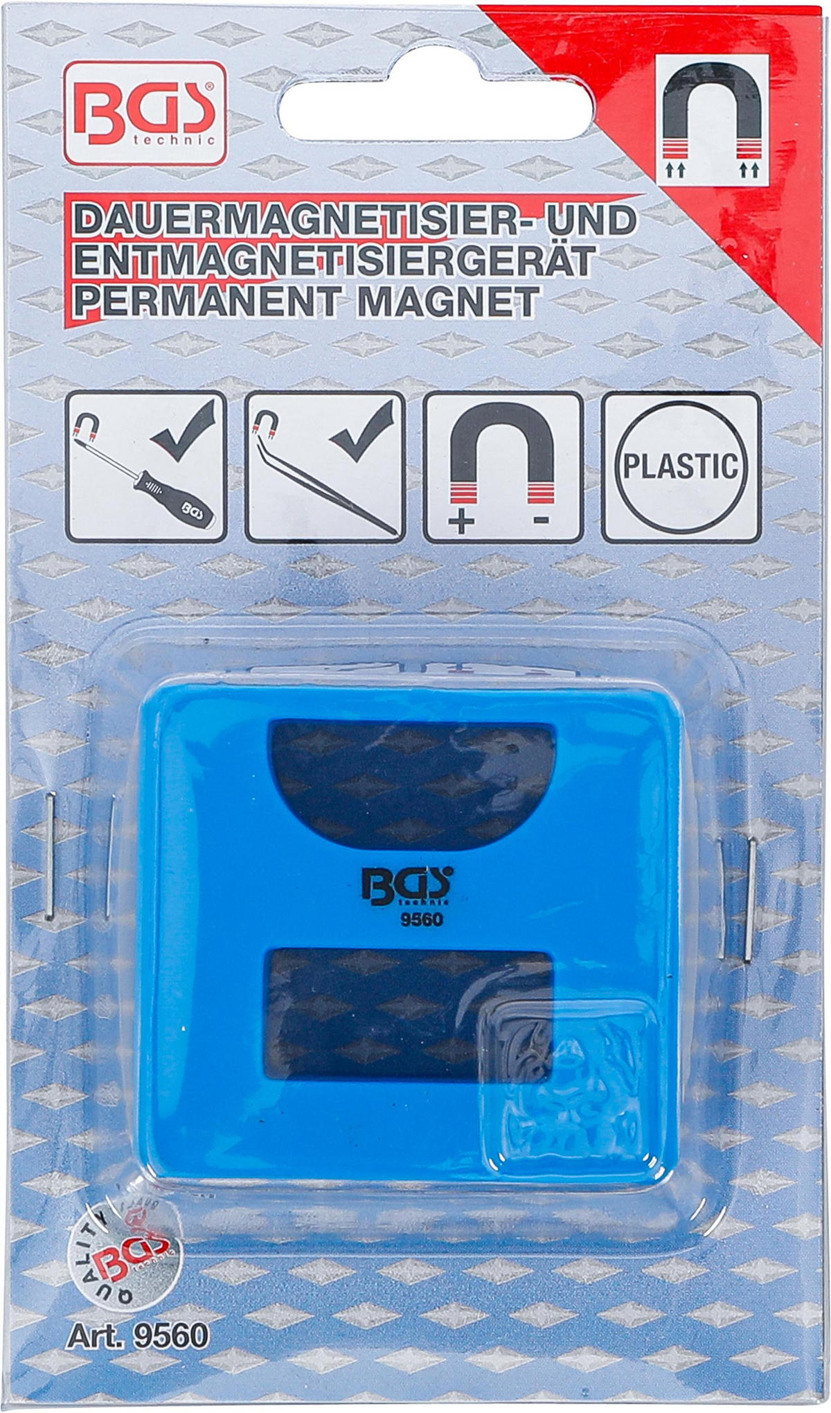 MAGNETISIERER / ENTMAGNETISIERER - Multicolor, Kunststoff/Metall (1/1cm) - BGS technic