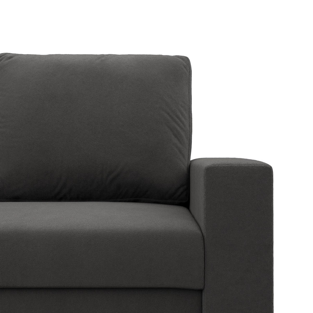 ECKSOFA MIT SCHLAFFUNKTION NEO, Grau - Grau, Textil (231/140cm) - Mebligo