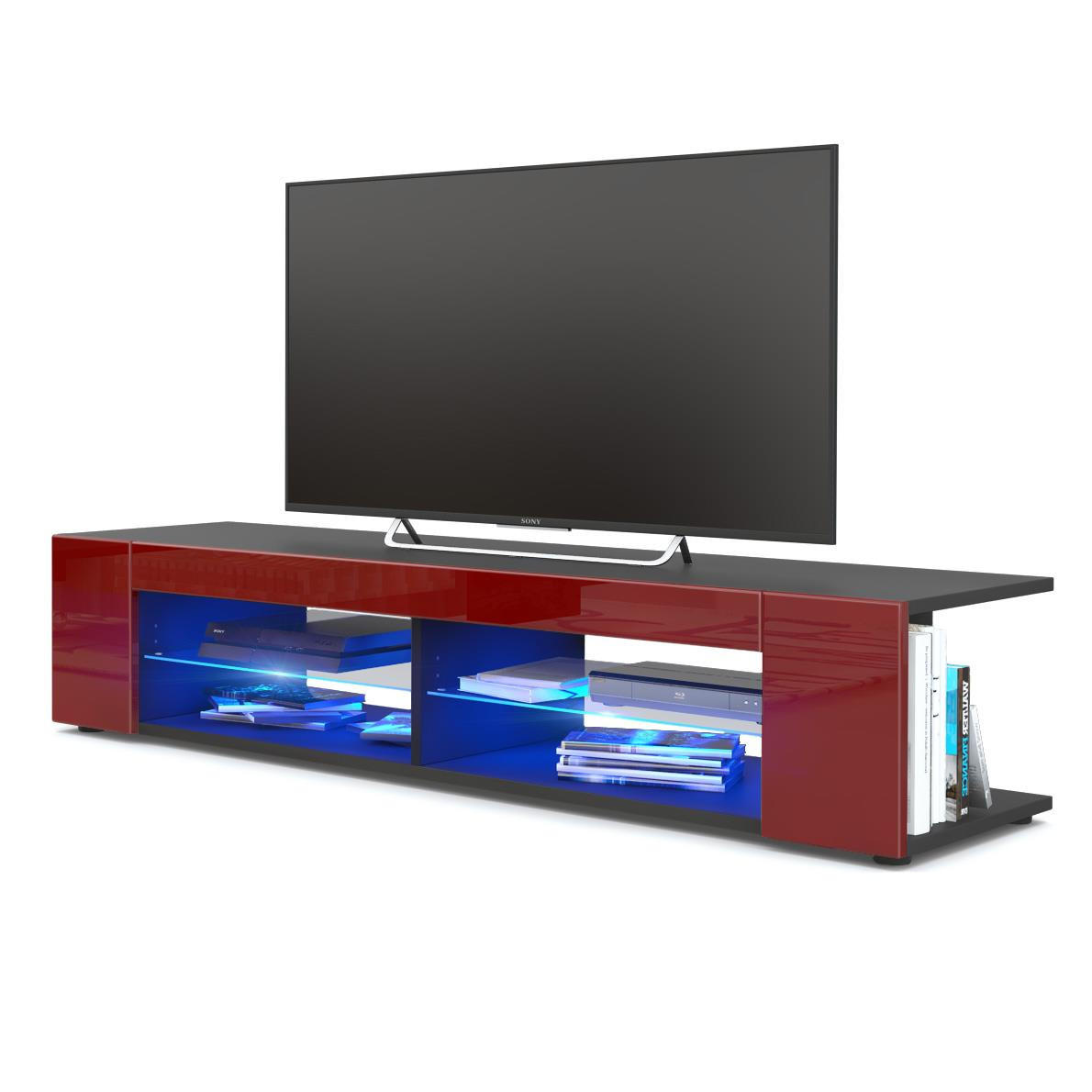 Vladon Lowboard Bordeaux 134.5x30.5x38.5 cm