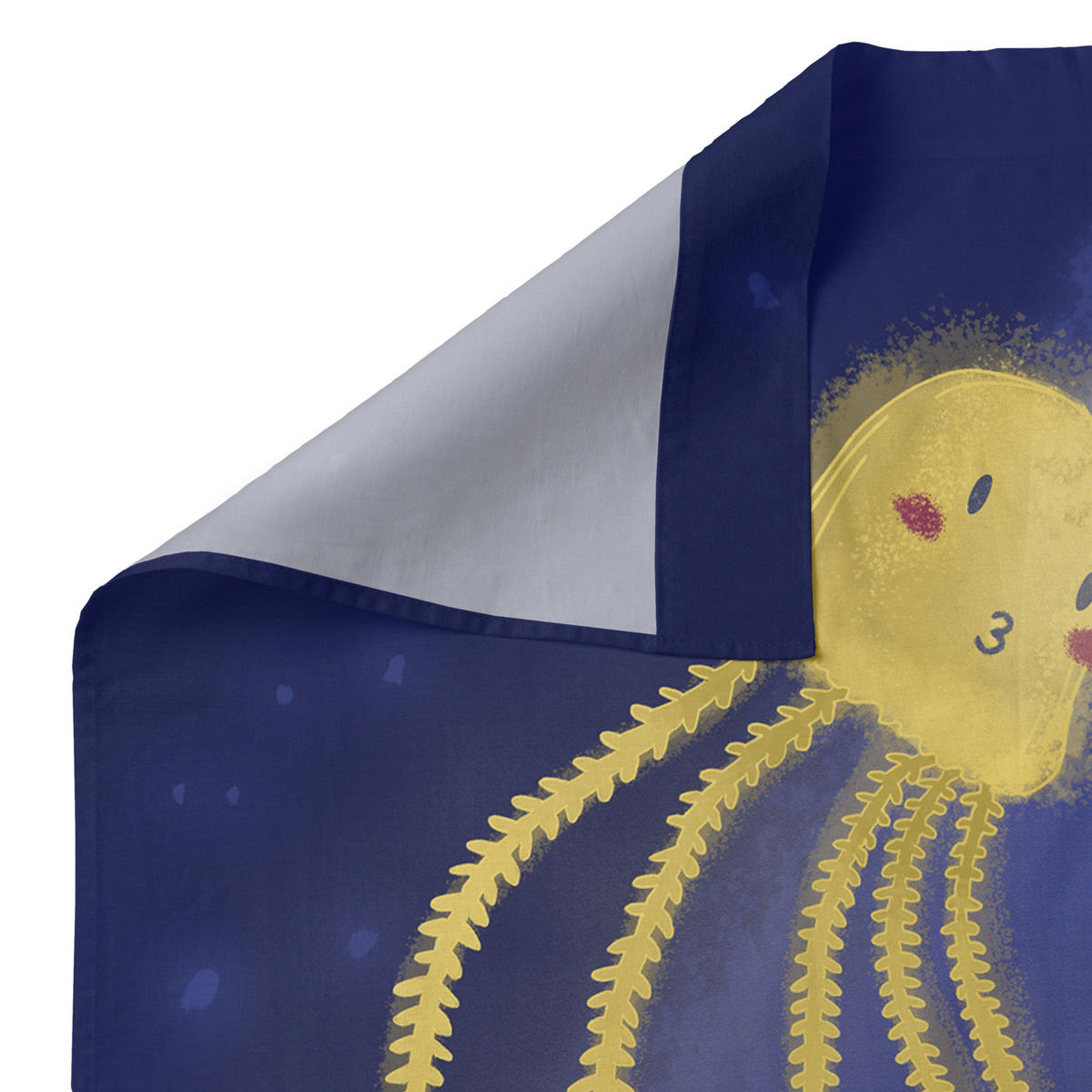 BETTWÄSCHE 2er-Set teiliges happy mermaid 180x270 cm mehrfarbig - Multicolor, Textil (180/270cm) - Happy Friday