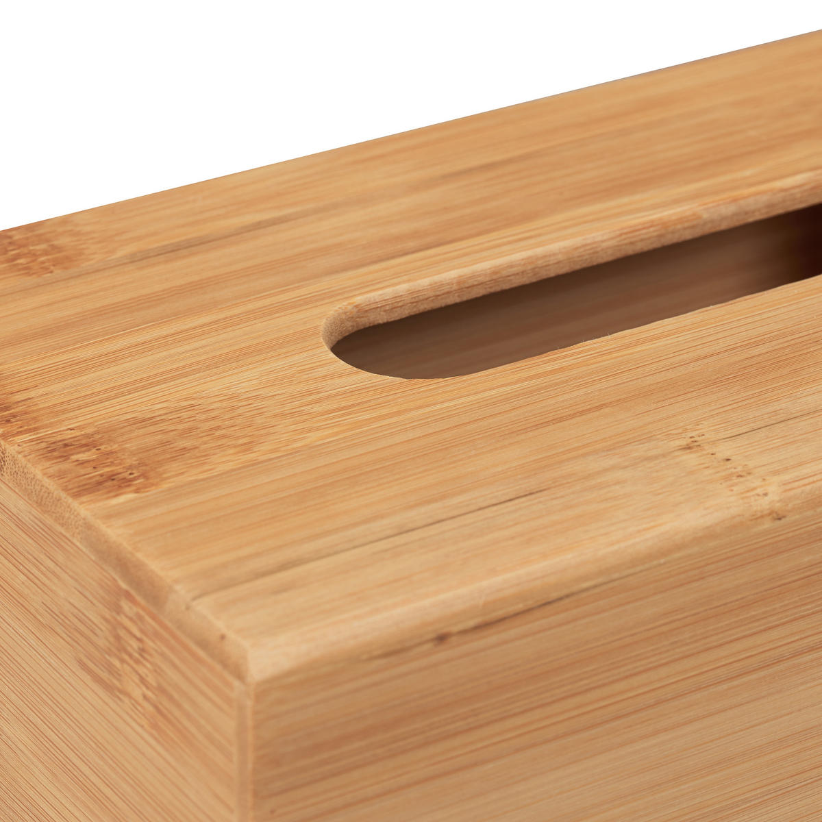 KOSMETIKTÜCHERBOX - Hellbraun, Holz (13.5/24.5/8.5cm) - Relaxdays