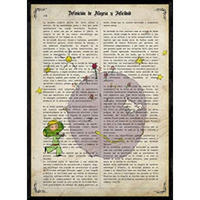 POSTER Prince Schlange Folie A4 Rahmenlos - Klar, Papier (29.7/5/21cm) - Nacnic