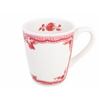 BECHER Romantik in Rot - 350 ml - Rot, Keramik (0.35L) - Blond Amsterdam