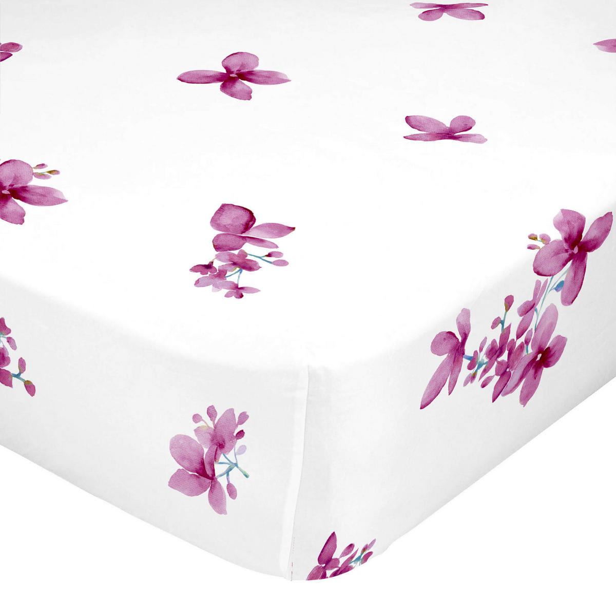 SPANNBETTTUCH cassia 140x200x32 cm mehrfarbig - Multicolor, Textil (140/200cm) - Happy Friday