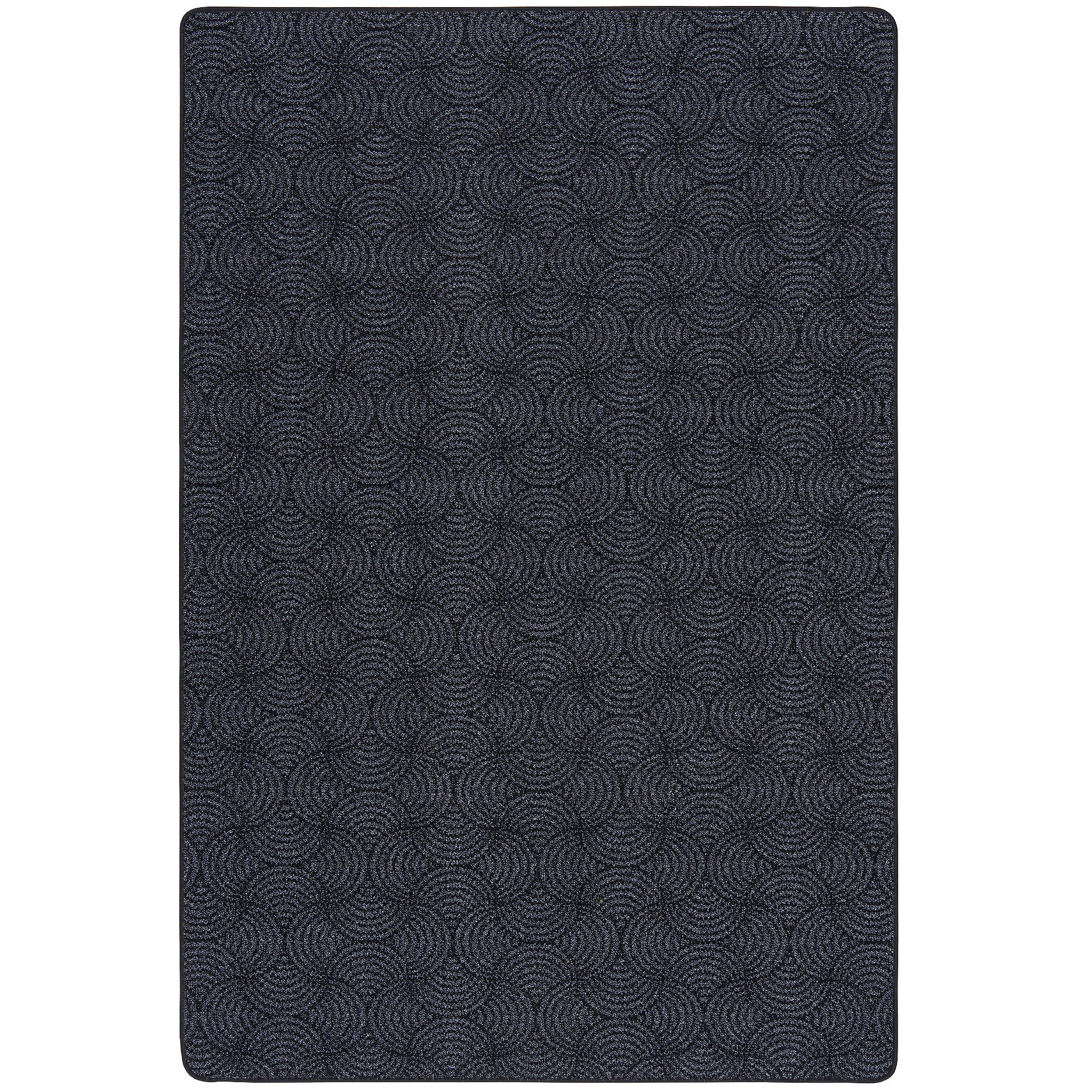 FEINSCHLINGE DESIGNER TEPPICH CIRCLE - Schwarz, Textil (200/250cm) - Snapstyle