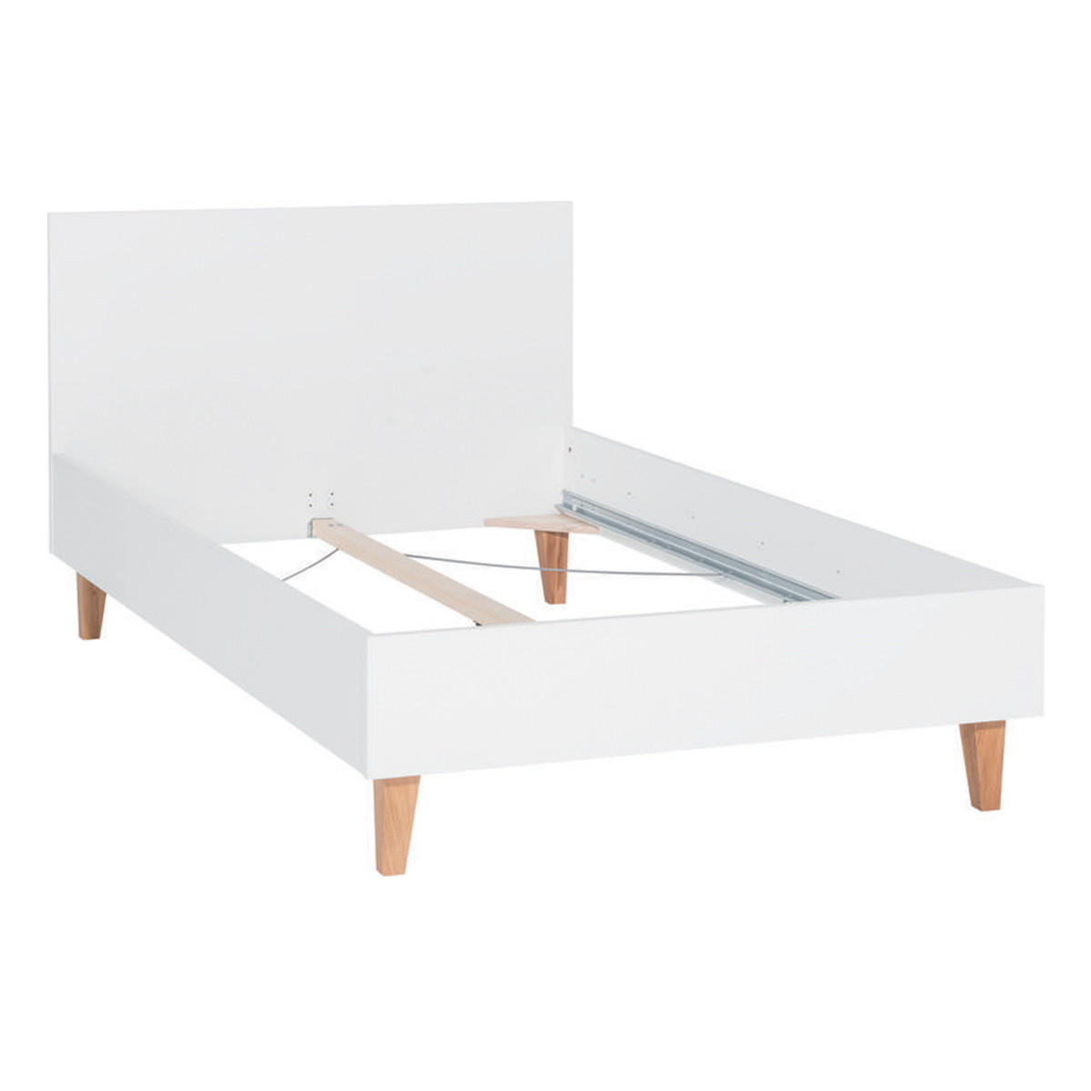 POSTEL 120/200 Grey - šedá, kompozitní dřevo (120/200cm) - Petits-meubles